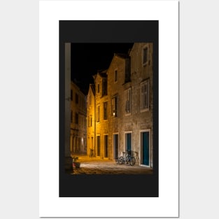 Vis at night, Croatia Posters and Art